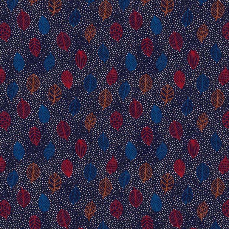 pattern_feuilles – Claire Leina, Surface pattern designer